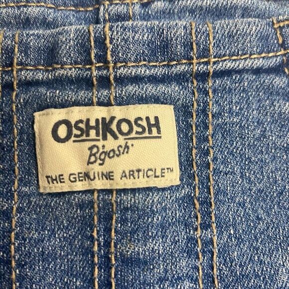 OSHKOSH B’GOSH Girl’s Overalls 18 Months Blue - Picture 12 of 12